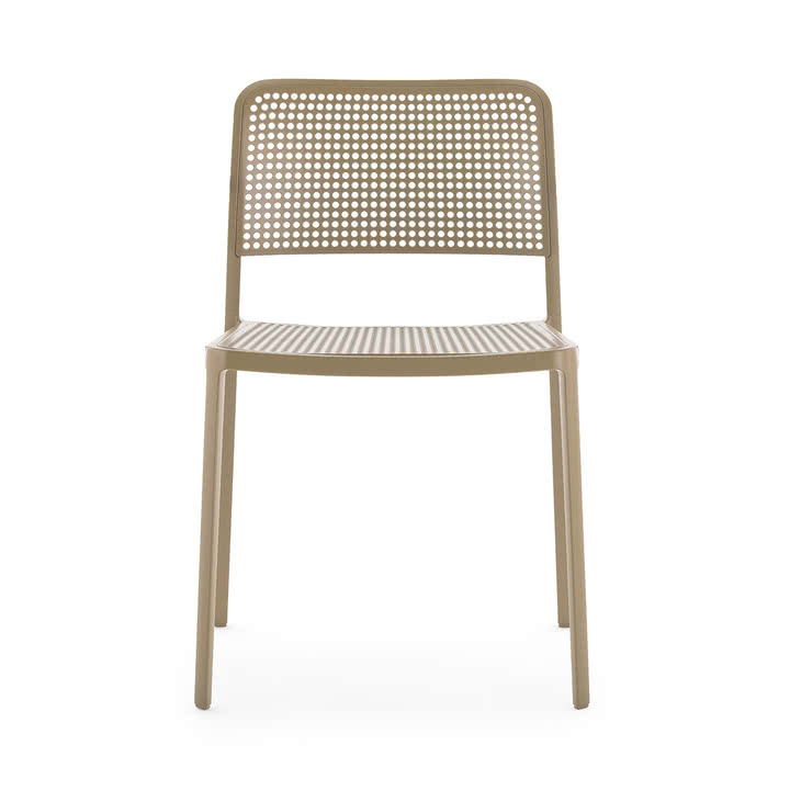 Kartell - Audrey Gartenstuhl, beige