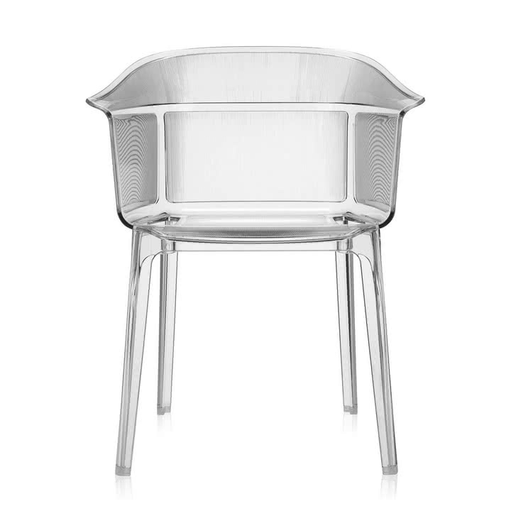 Kartell - Papyros Armlehnstuhl, glasklar