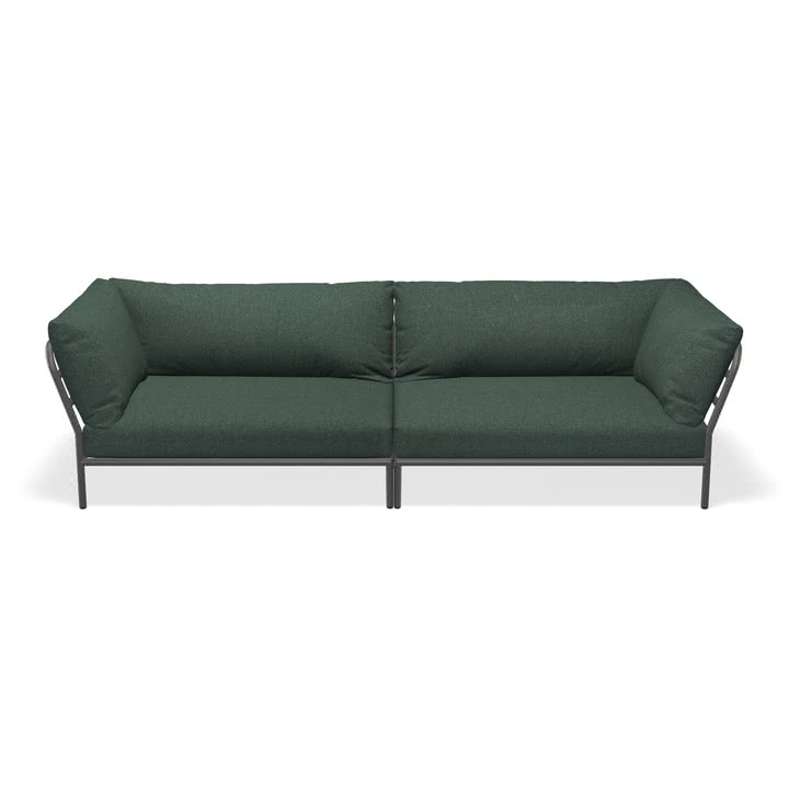 HOUE - Level 2 Loungeset 4, dunkelgrau / alpine