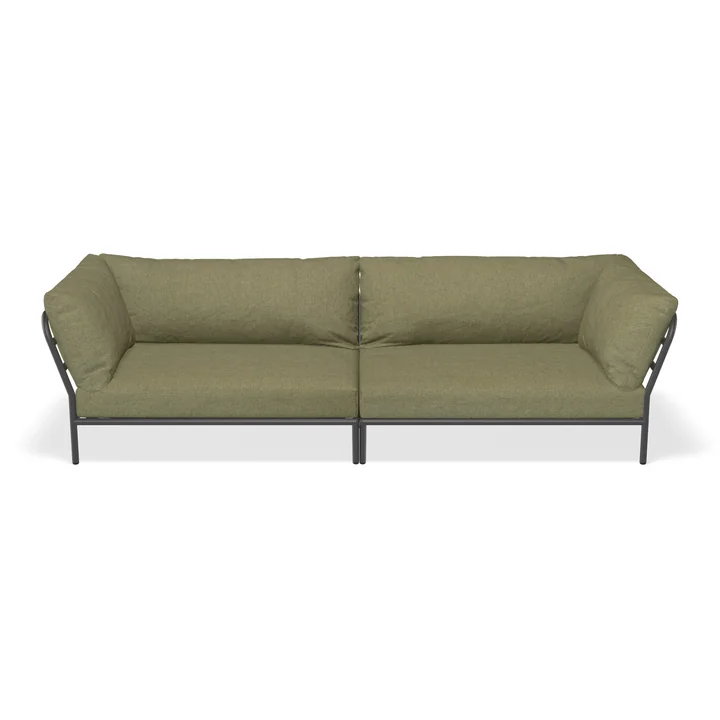 HOUE - Level 2 Loungeset 4, dunkelgrau / leaf
