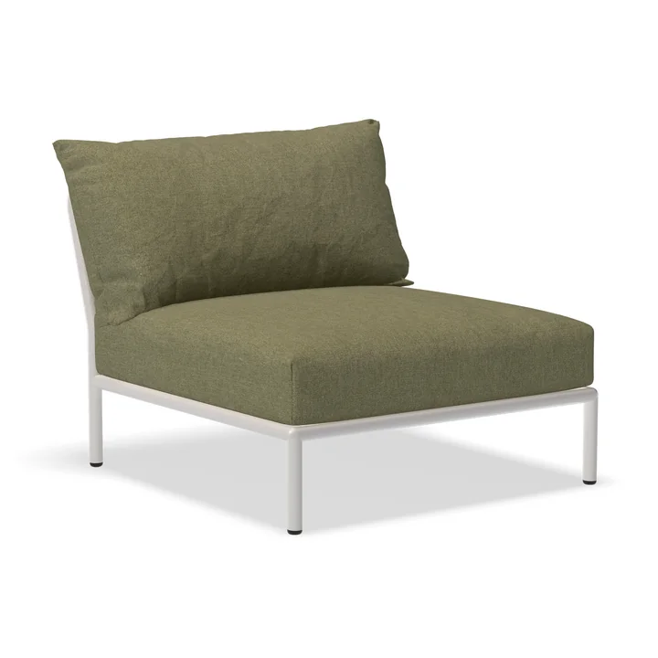 HOUE - Level 2 Stuhl, muted white / leaf