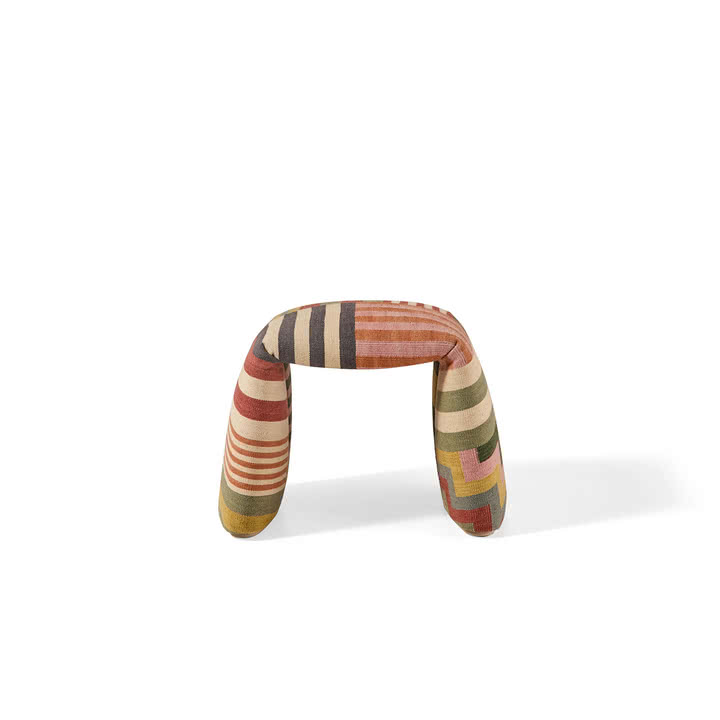nanimarquina - Folded Bank, small, 60 x 45 cm, mehrfarbig