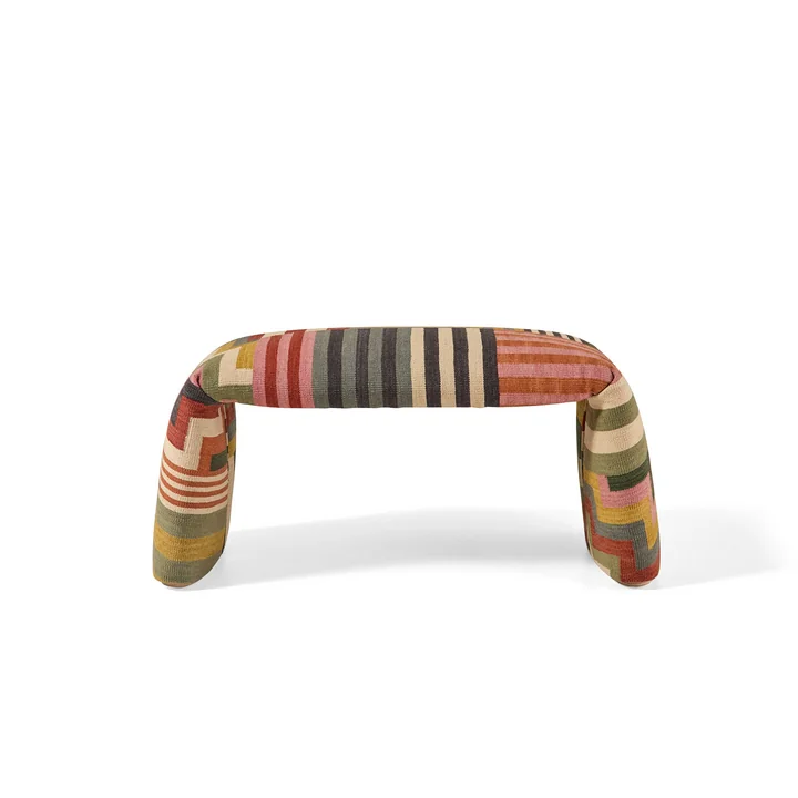 nanimarquina - Folded Bank, medium, 97 x 45 cm, mehrfarbig