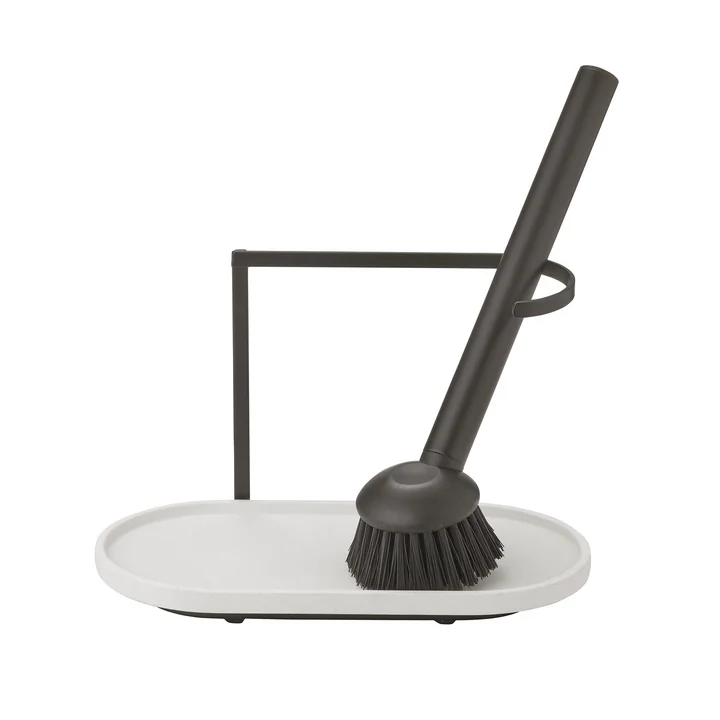 Blomus - Dhuva Spülorganizer mit Spülbürste, lily white