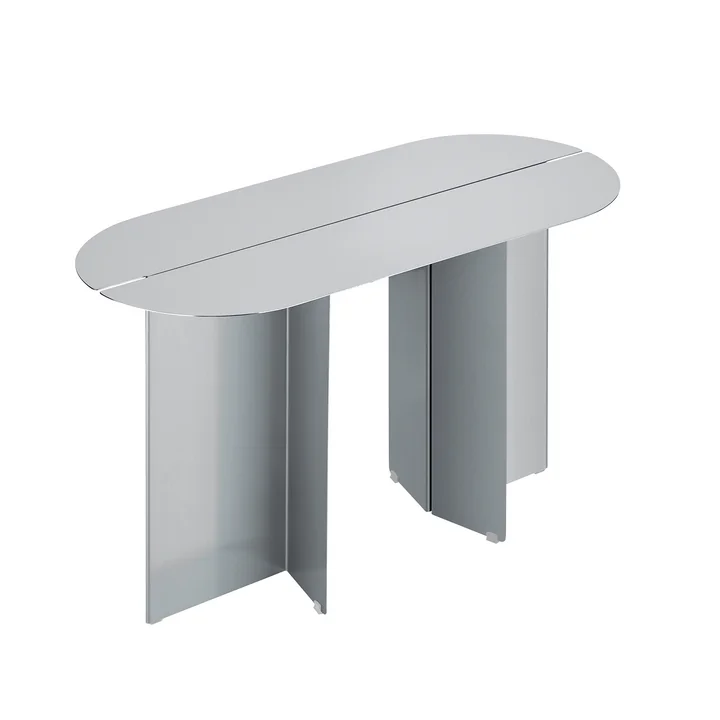 Oru Sitzbank, 80 x 45 cm, Edelstahl matt