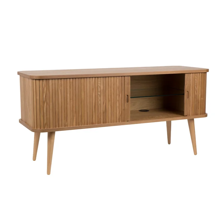 Zuiver - Barbier Sideboard mit Schiebetüren, Esche