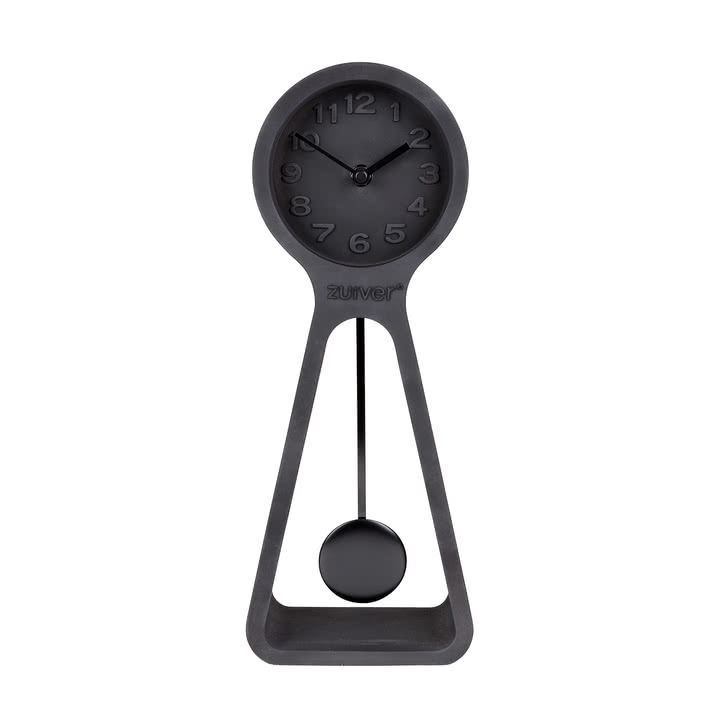 Zuiver - Pendulum Time Tischuhr, all black