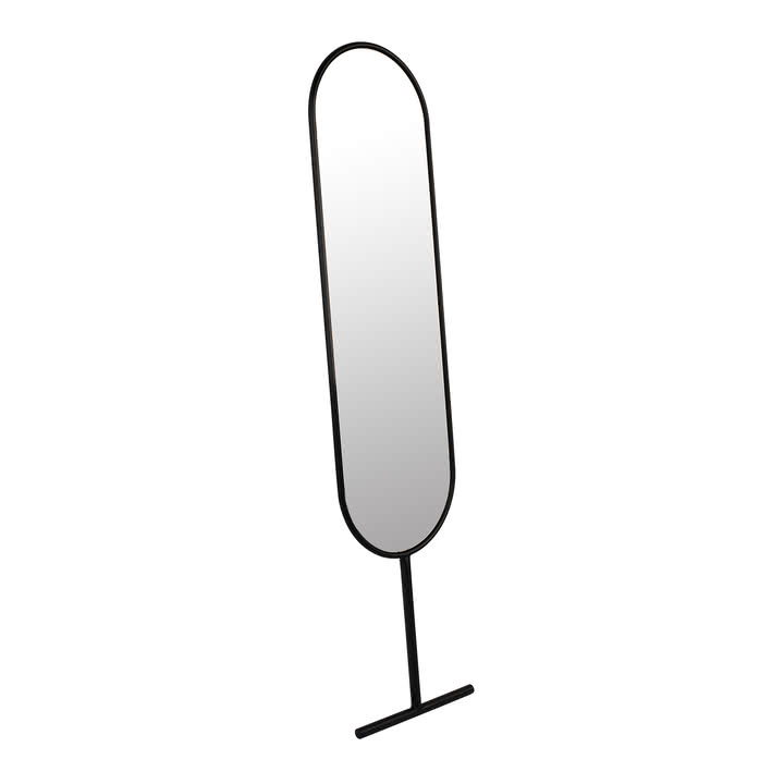 Zuiver - Tess Standspiegel oval, schwarz