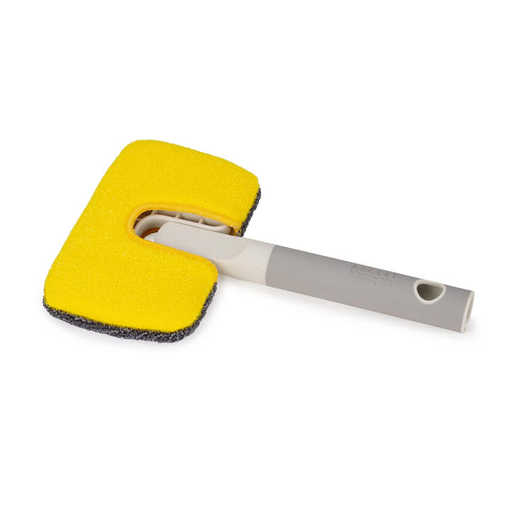 Joseph Joseph - CleanTech 2-in-1 Mikrofaser-Handwischer, light stone