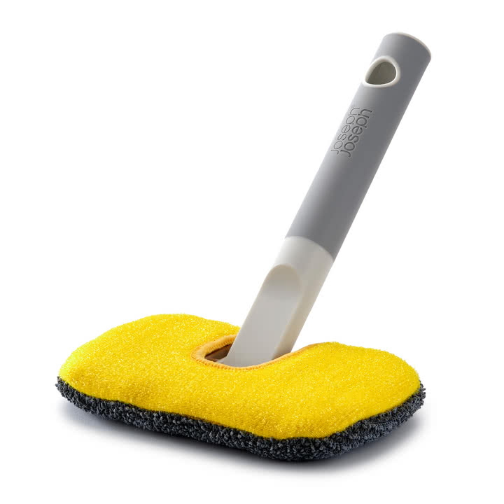 Joseph Joseph - CleanTech 2-in-1 Mikrofaser-Handwischer, light stone
