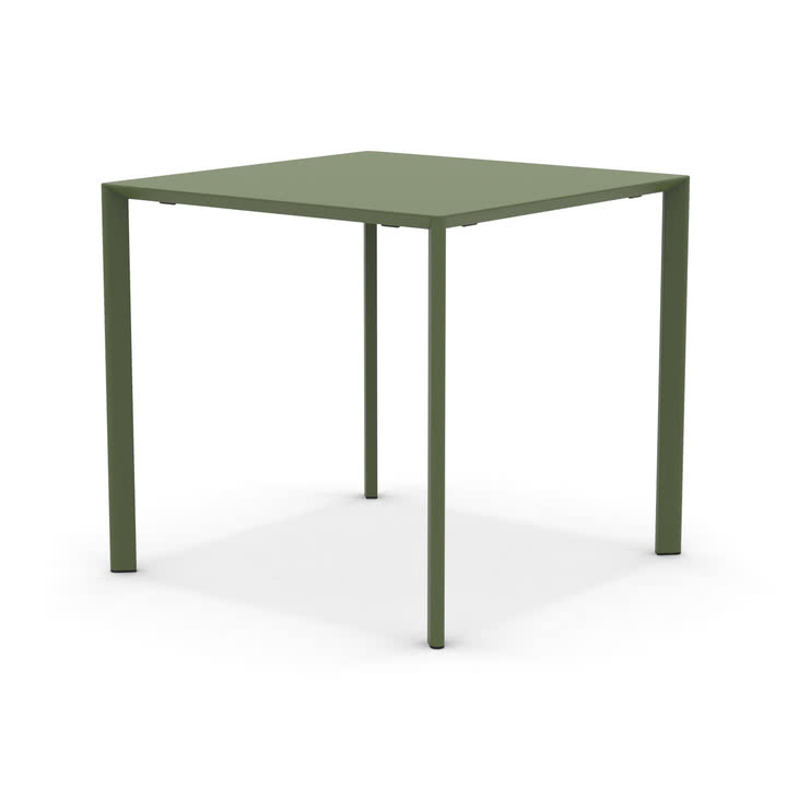 Vermobil - Fox Tisch, 80 x 80 cm, dunkelgrün