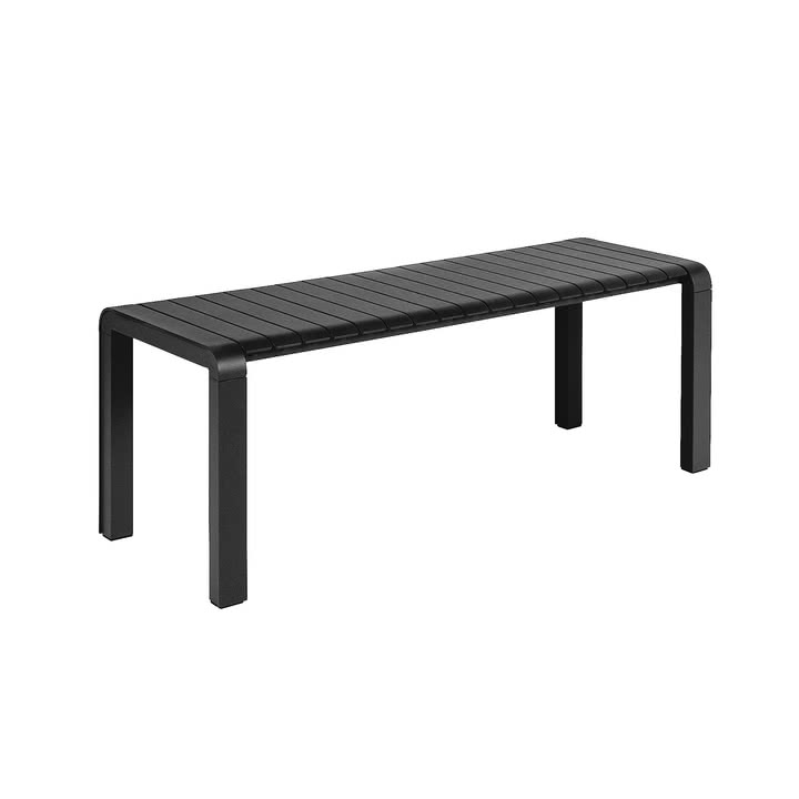 Zuiver - Vondel Gartenbank 129,5 cm, schwarz