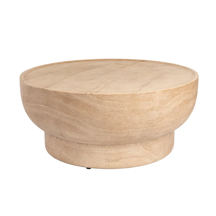 Zuiver - Noble Couchtisch Ø 80 cm, beige