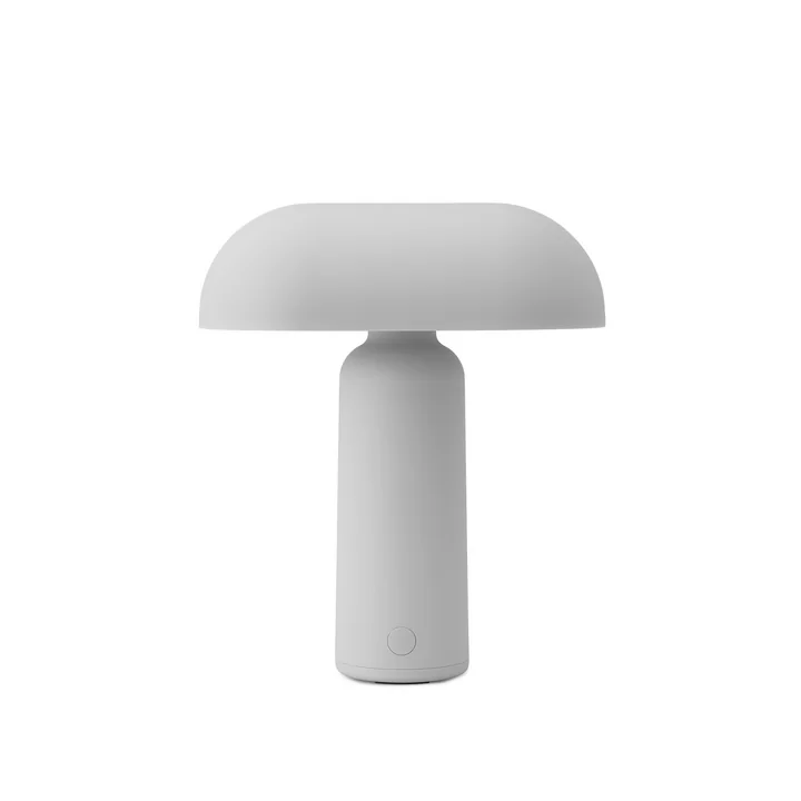 Normann Copenhagen - Porta LED Akku-Tischleuchte, grau