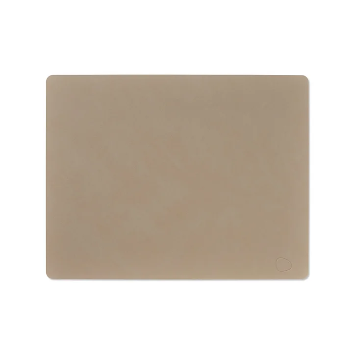 Lind DNA - Tischset Square L 35 x 45 cm, Nupo clay brown