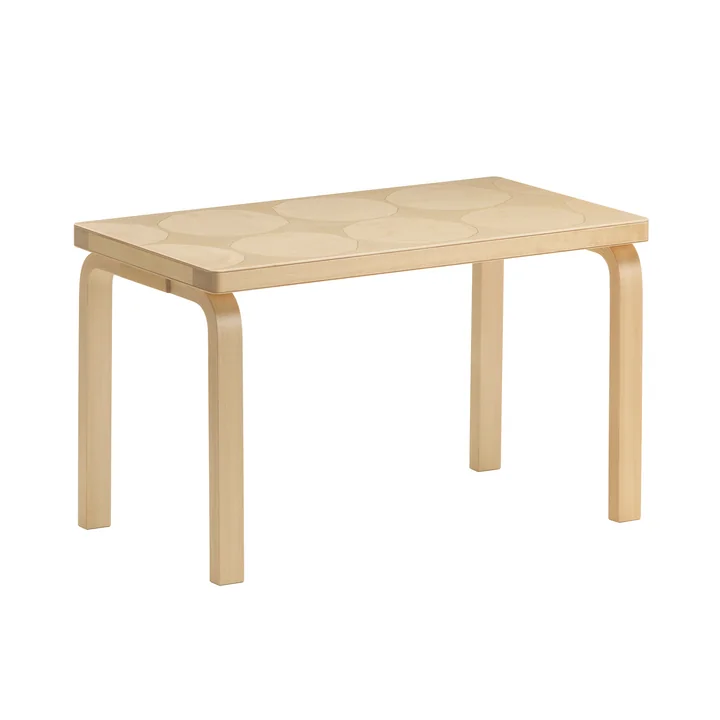 Artek - Bank 153B, kivet, Birke natur