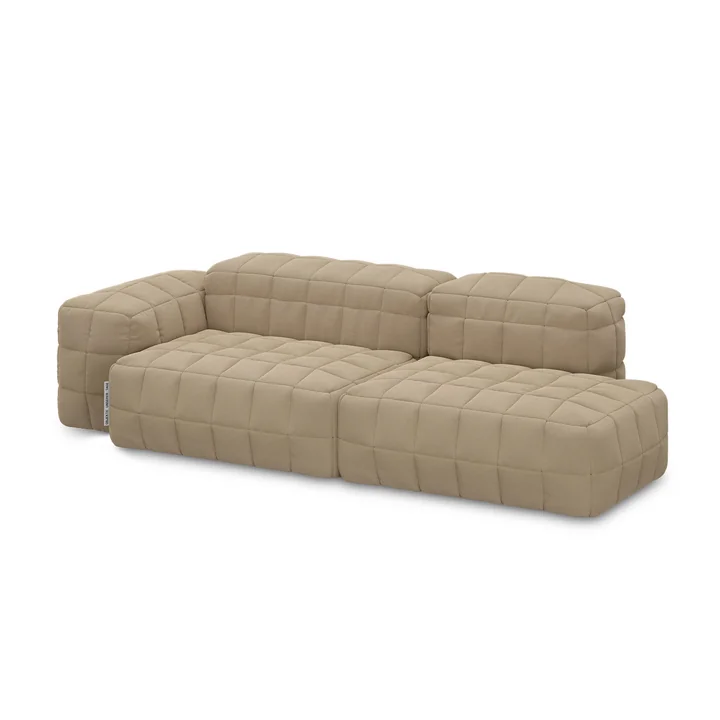 OUT Objekte unserer Tage - Henn Sofa 10, 245 x 105 cm, beige (Autumn 0221 by Kvadrat)