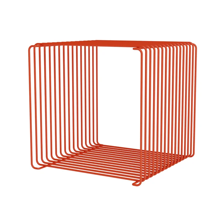 Montana - Panton Wire Regal / Beistelltisch 34,8 cm, rosehip