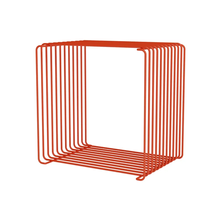 Montana - Panton Wire Regal / Beistelltisch 25,7 cm, rosehip