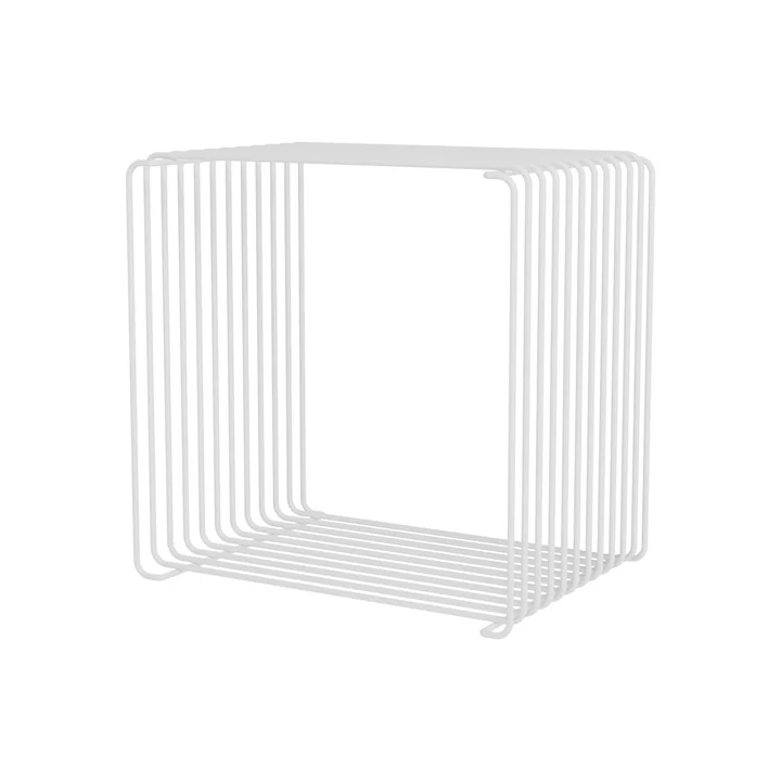 Montana - Panton Wire Regal / Beistelltisch 25,7 cm, snow