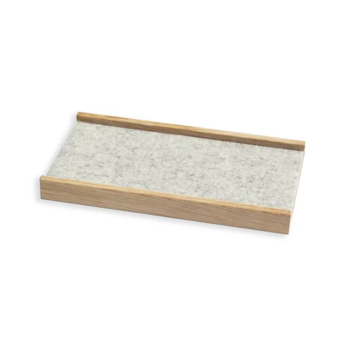 side by side - All in One Place Ablage, klein, 22 × 21 cm, Eiche natur