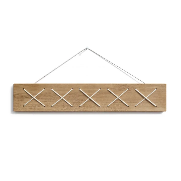 side by side - CrissCross Kräutertrockner, 33 cm, Eiche natur