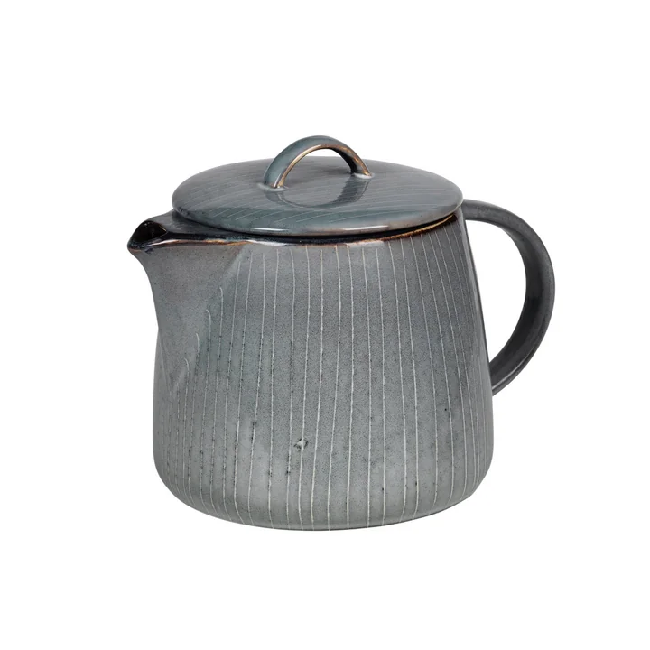 Broste Copenhagen - Nordic Sea Teekanne, 1 l, soft blue