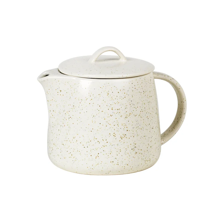 Broste Copenhagen - Nordic Vanilla Teekanne, 1 l, cream white