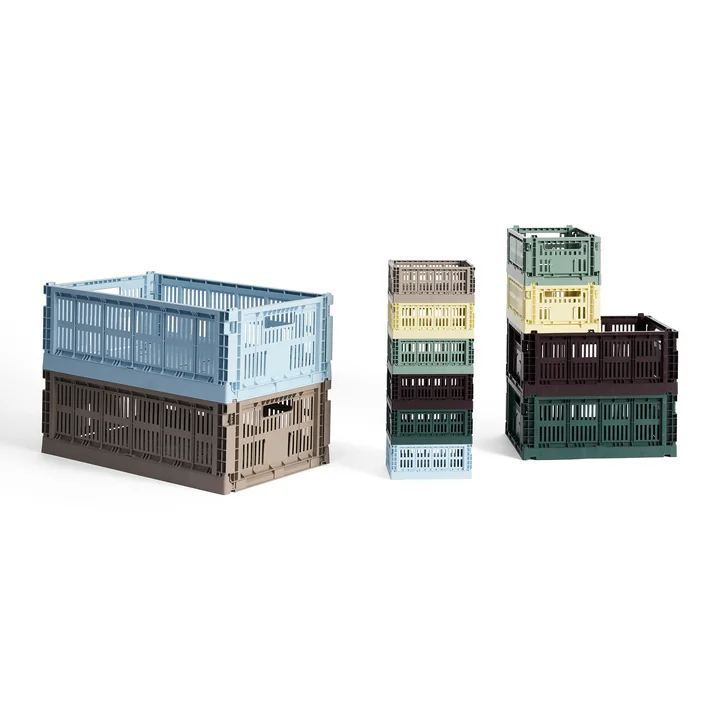 HAY - Colour Crate Körbe, recycled
