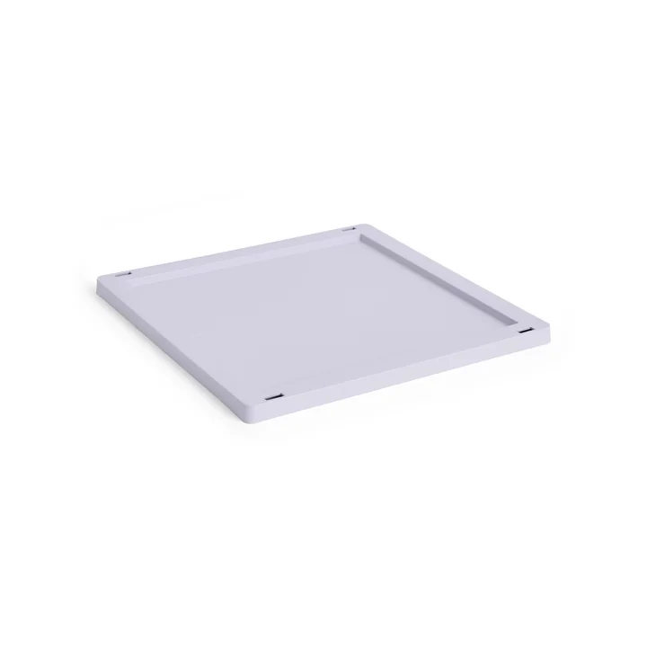 HAY - Colour Crate Square/ Cube Deckel M, Kunststoff, lavendel