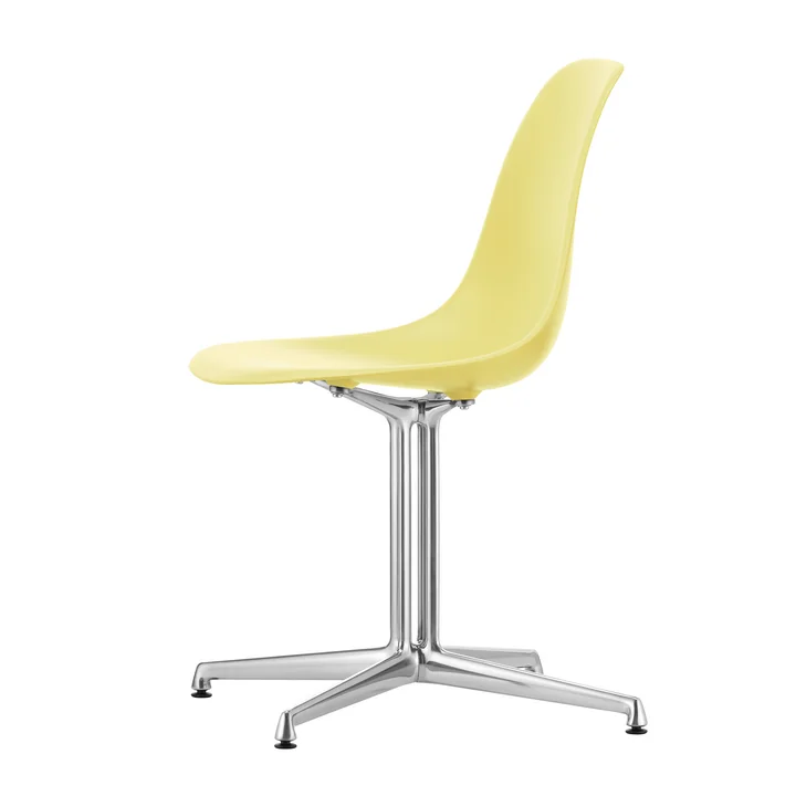 Vitra - Eames Plastic Side Chair DSL RE, poliert / citron