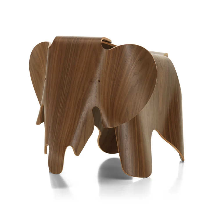 Vitra - Eames Elephant Plywood, Nussbaum natur