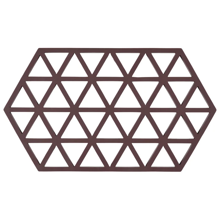 Zone Denmark - Triangle Untersetzer, 24 x 14 cm, kalamata