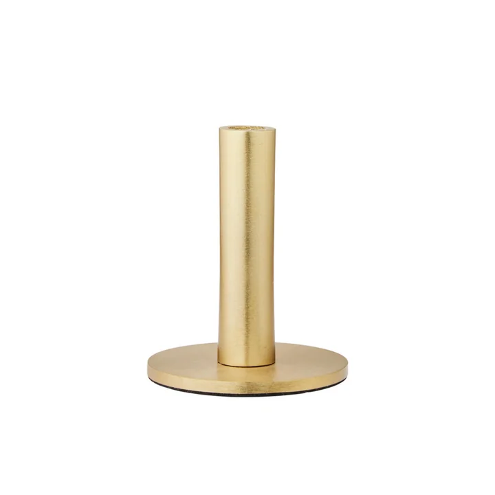 Broste Copenhagen - Maro Kerzenständer, Ø 7 x H 9,5 cm, Messing