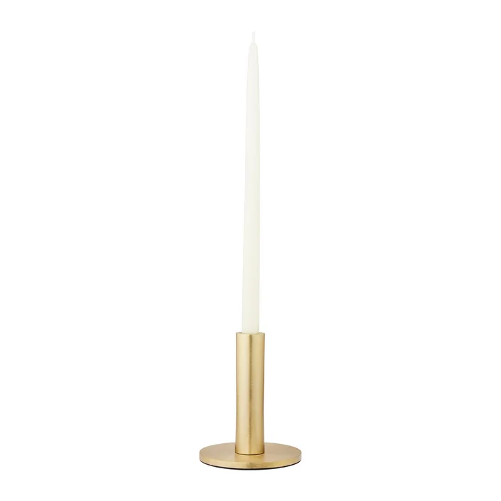 Broste Copenhagen - Maro Kerzenständer, Ø 7 x H 9,5 cm, Messing