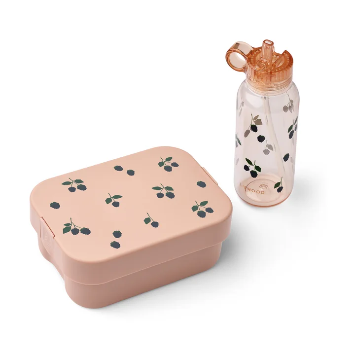 LIEWOOD - Chelsey Lunchbox-Set, 500 ml, berry / pale tuscany