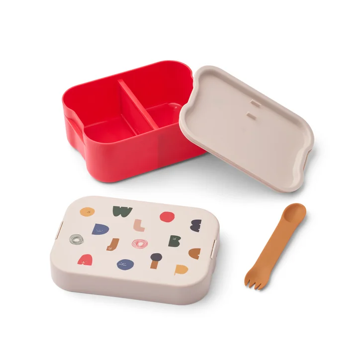 LIEWOOD - Chelsey Lunchbox-Set, 500 ml, characters / sandy