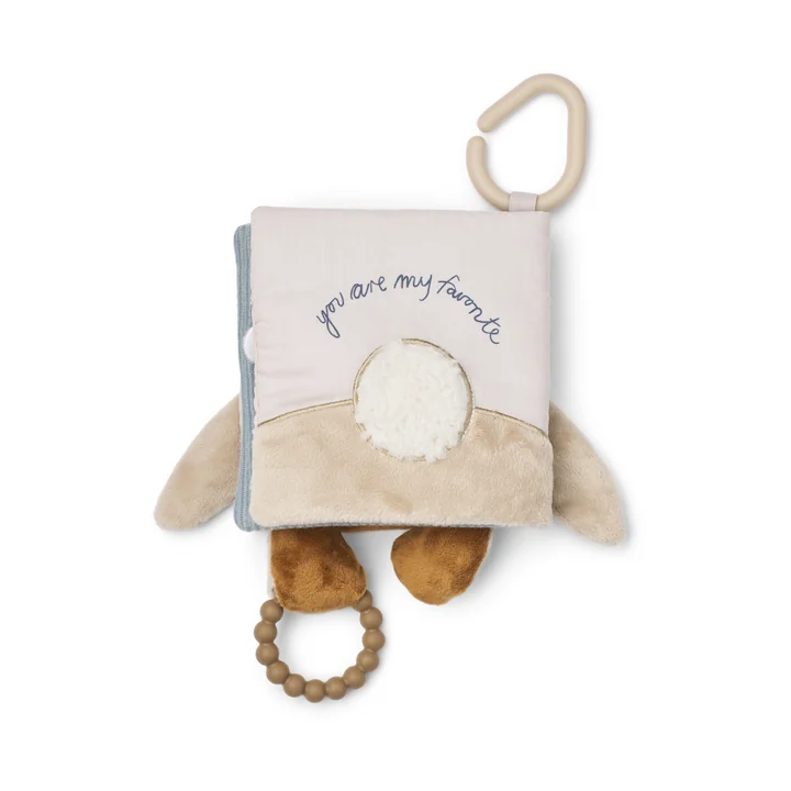 LIEWOOD - Fey Faltbares Stoffbuch, sandy multi mix