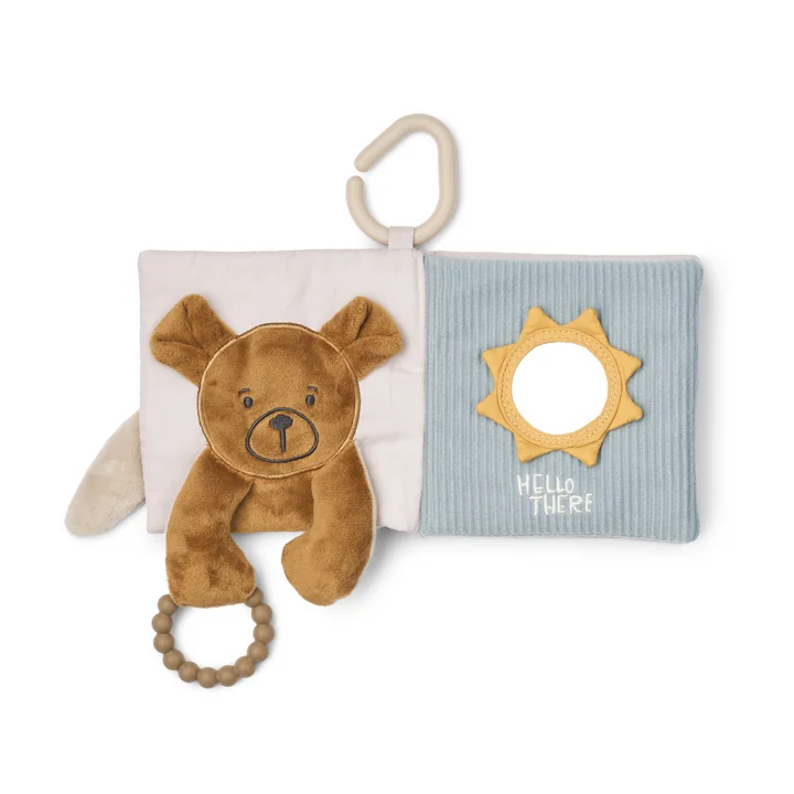 LIEWOOD - Fey Faltbares Stoffbuch, sandy multi mix