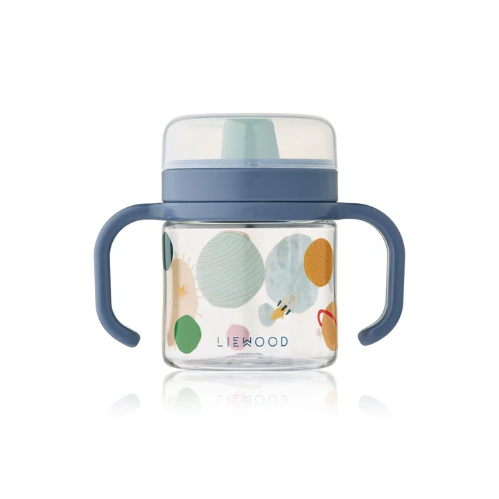 LIEWOOD - Kylo Trinklerntasse, 280 ml, Universe / classic navy