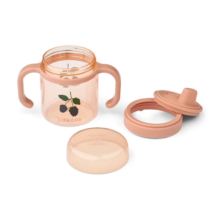 LIEWOOD - Kylo Trinklerntasse, Tritan, 280 ml, Berry / pale tuscany