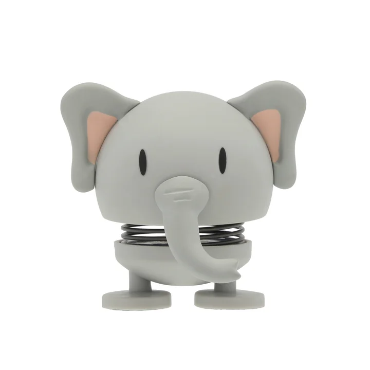 Hoptimist - Soft Elephant, Small, grau