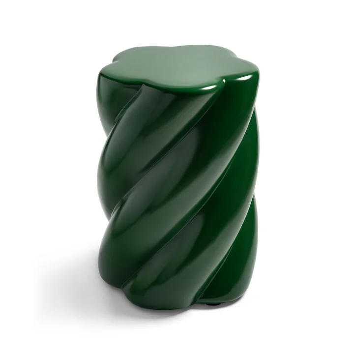 andklevering - Marshmallow Hocker, 45 x Ø 33 cm, grün