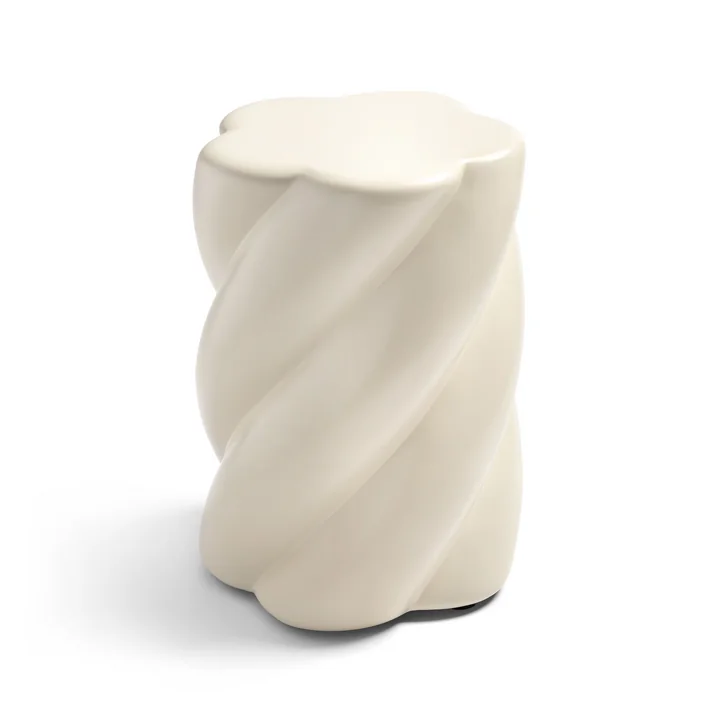 andklevering - Marshmallow Hocker, 45 x Ø 33 cm, off-white