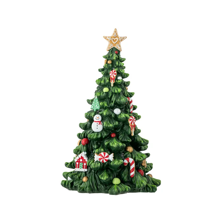 Bloomingville - Eddy Deko-Tannenbaum mit Licht, grün
