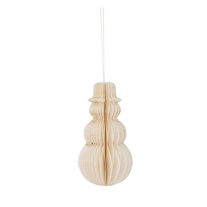 Bloomingville - Felip Weihnachtsornament, weiß