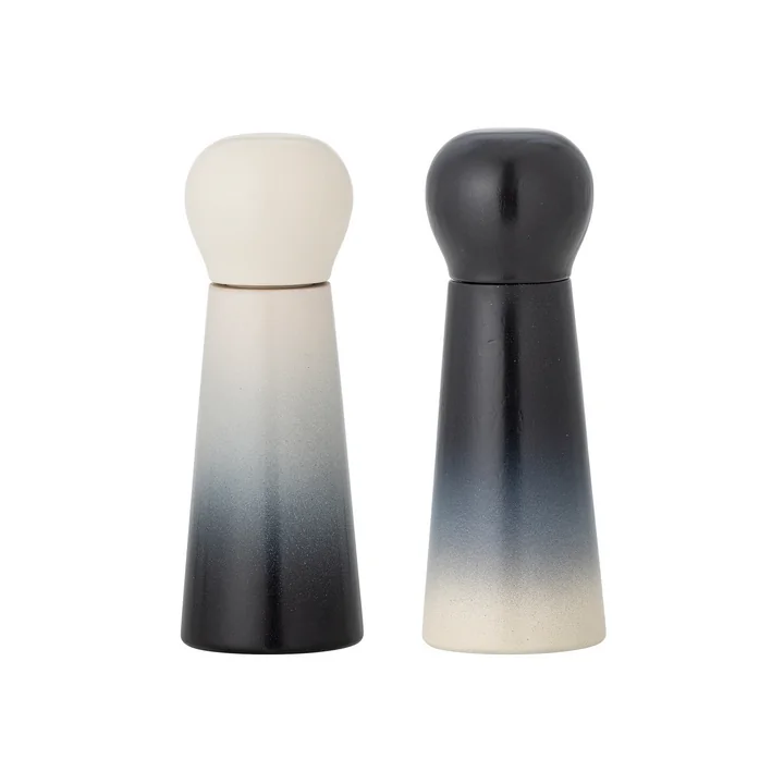 Bloomingville - Hyman Salz- & Pfeffermühle, blau (2er Set)
