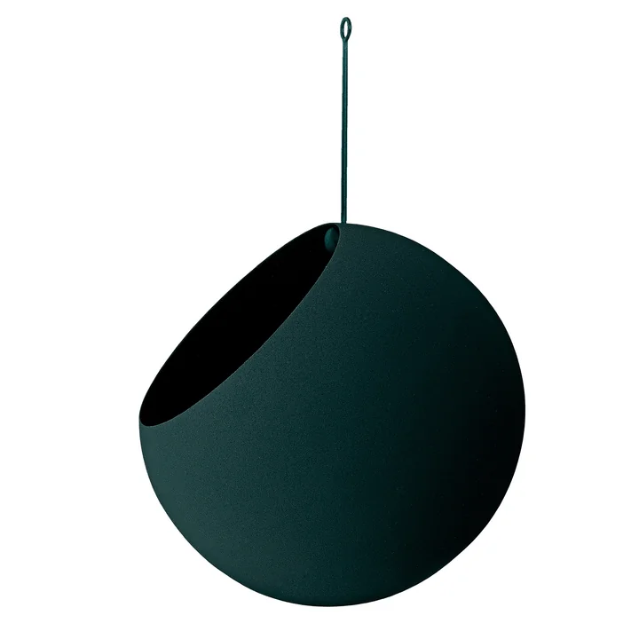 AYTM - Globe Hängeblumentopf Ø 21 cm, forest / forest