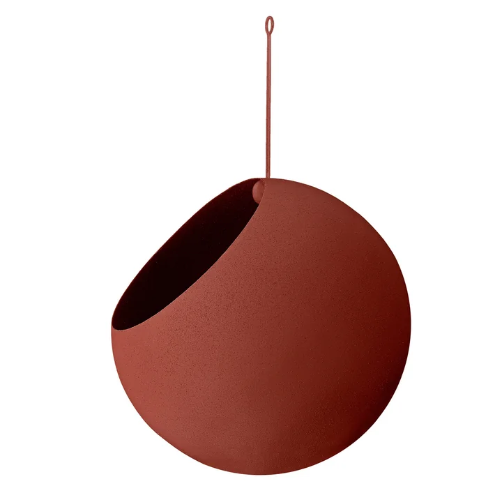 AYTM - Globe Hängeblumentopf Ø 21 cm, ginger bread / ginger bread