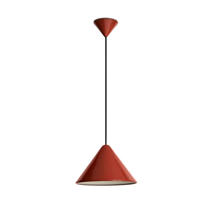 HAY - Compass Pendelleuchte, Ø 26 cm, pompeian red